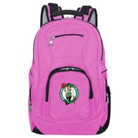 NBA Boston Celtics Voyager Laptop Backpack, 19-inches, Pink