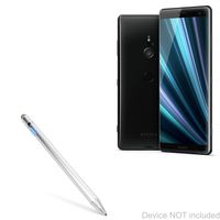 Sony Xperia XZ3 Stylus Pen, BoxWave [AccuPoint Active Stylus] Electronic Stylus with Ultra Fine Tip for Sony Xperia XZ3 - Metallic Silver