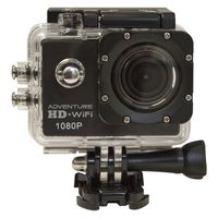 Cobra Electronics Adventure HD 5210 Wi-Fi Sports & Action Video Camera, Black