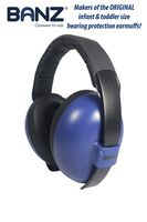 Baby Banz Earmuffs Ear Protection - The Original Infant & Toddler Hearing Headphones - The Best Design for Ages 0-2 Years - Industry Leading Noise Reduction Rating - Block Sound - Fireworks (Navy)