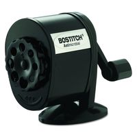 Bostitch Metal Antimicrobial Manual Pencil Sharpener, Black (MPS1-BLK)