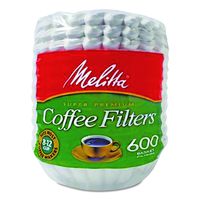 Melitta 631132 Coffee Filters, Basket Style, 600 Count (Pack of 1)