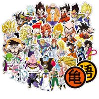 Ratgoo 100Pcs Trendy Waterproof Vinyl Cute Cartoon Stickers Decals Pack for Dragon Ball Motorcycle Car Luggage Phone Guitar Water Bottle Flasks Bike Laptop Motocross Adults Girls Kids Teens Boys.