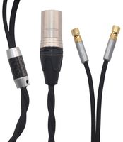 KK Cable P-HE-2 Headphone Upgrade Cable Replacement for Hifiman He-5 He-6 He-400 He-500 He560 Headphone, 4-pin XLR Balanced Male, Audio Upgrade Cable. P-HE-2 (4.9ft (1.5M))