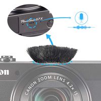 SUNMON Camera Mic Windscreen, Furry Wind Muff Wind Cover for DSLRs Mic Outdoor Windshield (8 Pack)