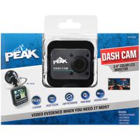 PEAK LED Dash Cam, 2.4" Color LCD Monitor
