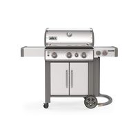 Weber 66006001 Genesis II S-335 3-Burner Natural Gas Grill, Stainless Steel