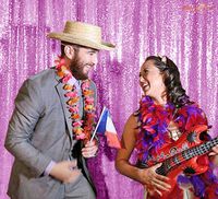 Lavender Shimmer Backdrop Sequin Backdrop Curtain Lavender-6FTx8FT-Shimmer Sequin Fabri Photography Backdrop~1116E