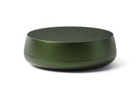 Lexon Mino L - 5W Pairable Bluetooth Speaker, Rechargeable, Hands-Free, USB-C - Aluminium/Dark Green