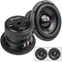 2 Pack American Bass 8" High Power Subwoofer Dual 4 Ohm 600W Max Sub Bass XD-8