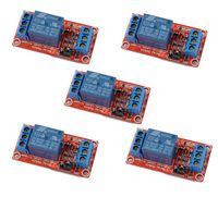 DAOKI 5PCS 5V One 1 Channel Relay Module Board Shield with optocoupler Support High and Low Level Trigger