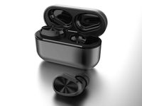 True Wireless Earbuds Deep Bass HD Call Quality, Bluetooth 5.0 IPX7 Waterproof TWS Bluetooth Earbuds, 20H Playtime Built-in Mic In-Ear Earphones Fit iPhone/Android Metal Frosted Charging Case