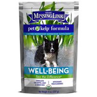 The Missing Link - Organic Pet Kelp, Well-Being Formula - Limited ingredient Superfood Supplement for Dogs rich in balanced Omegas 3, 6, and 9 and antioxidants to support overall health and immunity -  8 ounces
