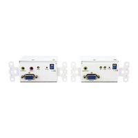 StarTech.com 950 ft. (300 m) VGA Over Cat5 - VGA Extender - Wall Plate, Mounting - Cat5 with Audio - Video Extender - (STUTPWALLA)