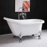 WOODBRIDGE WOODBRIGE 59" B-0022,Clawfoot Tub with Chrome Drain and Overflow Parts
