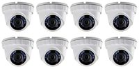 (8X) LTS CMHT2122-28 HD-TVI 2.1MP 1080P 2.8mm Smart IR LED 65ft Security Camera