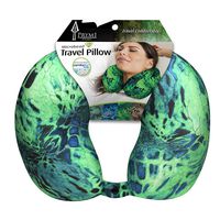 Cloudz PRYM1 Microbead Patterned Travel Neck Pillows - Mahi