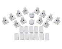 Magnetic Baby Safety Cabinet Locks - 12 Locks + 2 Keys - Child Proof Cabinet Locks are Easy to Install - No Drill, Tools Or Screws Needed - Child Safety Cabinet Locks by Enovoe