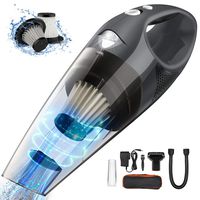 Uplift Portable Handheld Vacuum Cordless Cleaner,7000Pa Cyclonic Suction Stainless Steel Filter,Lightweight Hand vac Li-ion Battery with Quick Charge Tech,Wet Dry for Home car,Carry Bag (Grey)