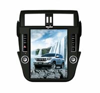 12.1 inch Quadcore 1280x800 Tesla Screen Vertical Screen 2GB RAM 32GB ROM Bluetooth GPS Navigation for Toyota Land Cruiser Prado 2014-2016 DVD Player Support Car Without Original Navigation