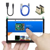UCTRONICS 5 Inch Touch Screen for Raspberry Pi 4, 800×480 Portable Capacitive HDMI LCD Touchscreen Display Monitor for Pi 4 B, 3 B+, Windows 10 8 7 (Free Driver)