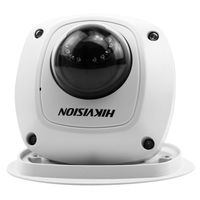 HIKVISION DS-2CD2542FWD-IS 4MP WDR Mini Dome IP Camera(PoE 10m IR Waterproof Detection Motion Plug and Play Built-in Microphone Audio Output)-2.8mm