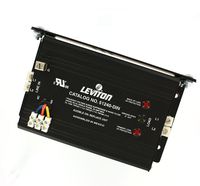 Leviton 51240-DIN 240 Volt, 20-Amp, 2 Pole, 3 In-Line Protector Surge Protective Device, Wired-In Module, Din-Rail Mounted