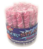 COLORSPLASH LOLLIPOPS Jar, 30 Pops, 12.69 oz, Bubblegum