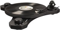 Crosley C3 2-Speed Belt-Drive Turntable with Audio-grade MDF Plinth and RCA Output, Black