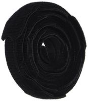 Leviton 43108-8 8-inch Recloseable Velcro Brand Tie Wrap, Black, 25-Pack