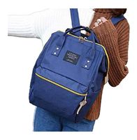 Dozenla Women Casual Mommy Feeding Bottle Backpack Zipper Student Schoolbag Backpacks