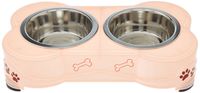 Loving Pets Dolce Diner Dog Bowl, Small, 1 Pint, Pink