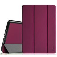 Fintie iPad Air 9.7" Case- [SlimShell] Ultra Lightweight Stand Smart Protective Cover with Auto Sleep/Wake Feature for Apple iPad Air 2013 Model, Purple