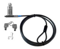 TZ06T Noble Wedge 4 Digit Combination & Barrel Key Lock