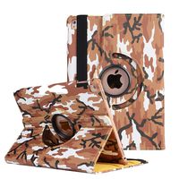 iPad Pro 9.7 Inch Smart Case with Stand, Businda 360 Degree Rotable PU Leather Protective Case with Auto Sleep Wake Up Function for 2016 Apple iPad Pro 9.7"(Camouflage-A03)