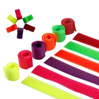 120 PCS Fastening Cable Ties, Kictero Cable Straps Wire Organizer, Reusable Cord Straps, Special Design Cord Ties Management for Tablet PC TV