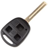 SCITOO Compatible with Keyless Shell, 1PC Replacement Entry Remote Key Keyless Case Shell Fob Uncut Blade Fix Master fit Lexus Remotes HYQ1512V HYQ12BBT