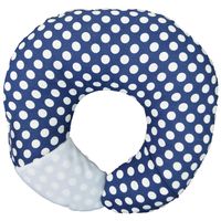 Babymoon Pod - For Flat Head Syndrome & Neck Support (Navy Dot)