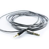 NewFantasia Replacement Cable for Bowers & Wilkins P5 / P5 S2 Wireless/Recertified Headphone Silver Plated Copper Audio Upgrade Cord 1.2m/4ft