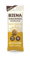 BIENA Chickpea Snacks, Honey Roasted, SIngle Serve Packs, 1.2 Ounce, 10 Count