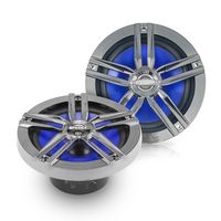 Pair of Enrock Marine 2-Way 180-Watts High-Performance 6.5" Water-Resistant Loudspeaker (Charcoal)