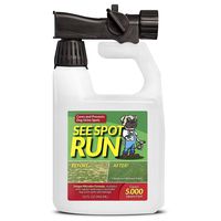 See Spot Run Lawn Protection - Dog Urine Grass Saver That Cures and Prevents Burn Spots. Pet Safe, All Natural Lawn Saver for Dogs. Safe to Use With Your Lawn Fertilizer. Made in USA Lawn Care Product