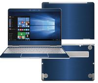 Decalrus - Protective Decal for HP Spectre x360 13-W013DX (13.3" Screen) Laptop Blue Texture Brushed Aluminum Skin Decal case Cover wrap BAspectre13_w013dxBlue