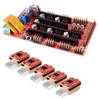 Longruner for ArduinoIDE Professional 3D Printer CNC Kit, GRBL CNC Shield +RAMPS 1.4 Mechanical Switch Endstop+DRV8825 A4988 GRBL Stepper Motor Driver+Nema 17 Stepper Motor (3D Printer Kit)