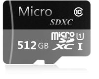 MATTONS 512GB Micro SD SDXC Card, Class 10 Memory TF Card with Adapter-Fit for Phone,Tablet and PCs (512GB)