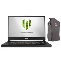 MSI WS65 9TM-857 Enthusiast (i7-9750H, 64GB RAM, 4TB NVMe SSD, NVIDIA Quadro RTX 5000 16GB, 15.6" 4K UHD, Windows 10 Pro) VR Ready Workstation Laptop