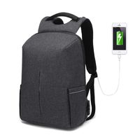 HK Basic College Backpack Laptop Daypack for Weekend Fits 15.6 inch Netbook
