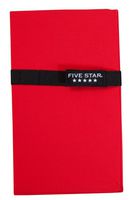 Five Star Book Sleeve/Book Cover, School Supplies, BookSleeve, Red (72429)