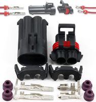 Aptiv/Delphi Metri-Pack 43amp 2-Pin Seal 480 Series 2-Conductor Connector w/10-12 AWG