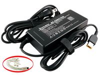 iTEKIRO 90W AC Adapter for Lenovo Ideapad 300, 300S, 500, 500S, 700-17ISK 80RV; Thinkpad 13, E460, E465, E560, E565, L470, T460, T460P T460S T470 T560 P40 P50s L460 L560 X260 X270; Yoga 260, 460, 500